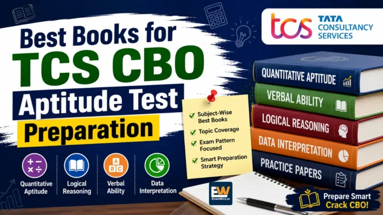 Best Books for TCS CBO Aptitude Test Preparation